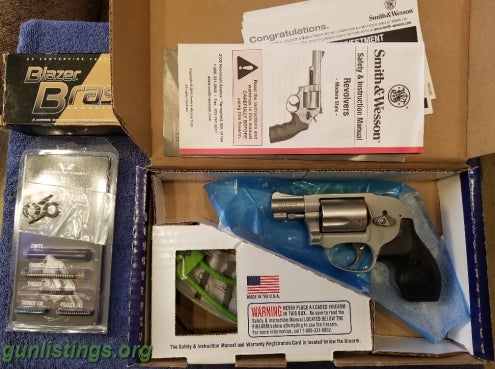 Pistols Smith & Wesson 638 Airweight .38+P Full Package