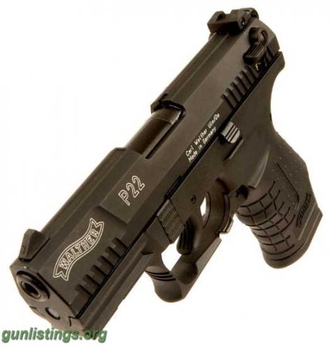 Pistols Smith & Wesson Walther P22 Today Only