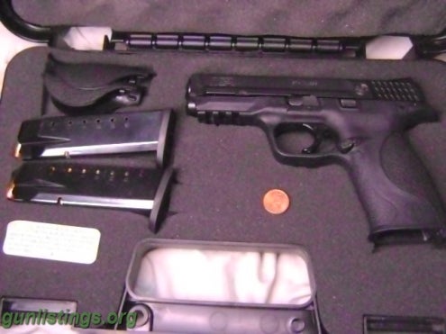 Pistols Smith And Wesson M&P 40 Cal