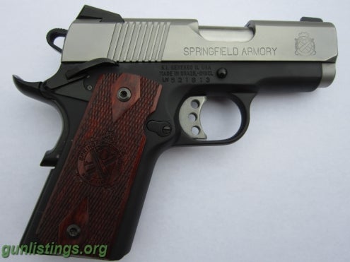 Pistols Springfield Armory 1911 Micro Compact 45 ACP