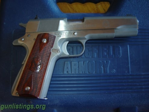 Pistols Springfield Armory 1911 Stainless .45