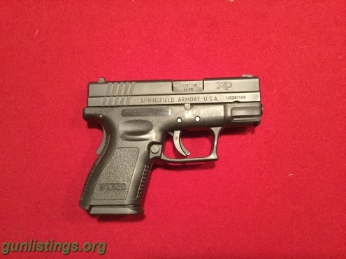 Pistols Springfield XD Sub-compact .40 Cal