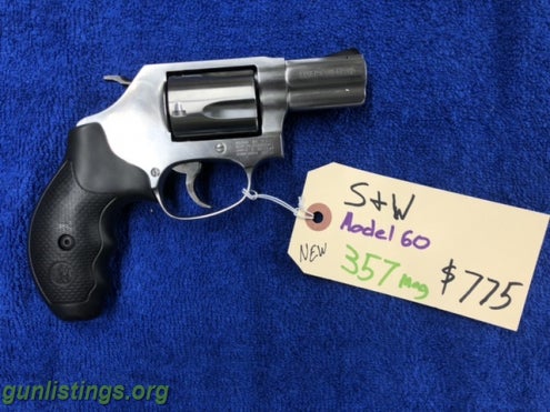 Pistols S&W Model 60 357mag