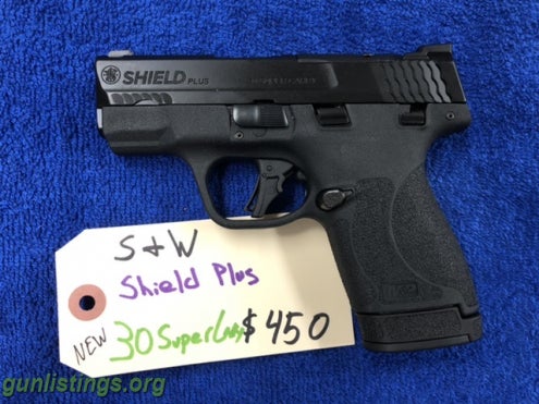 Pistols S&W Shield Plus 30 Super Carry