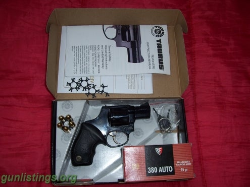 Pistols Taurus 380 Auto 5 Shot Revolver