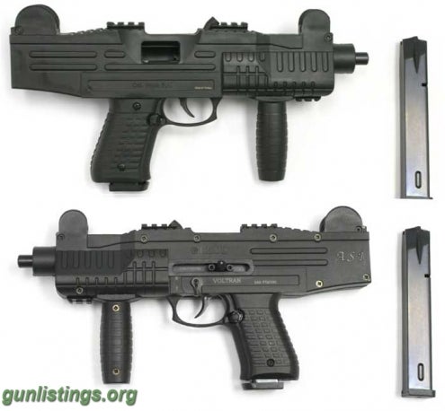 Pistols FULL AUTO UZI Ekol  BLANK FIRING GUN