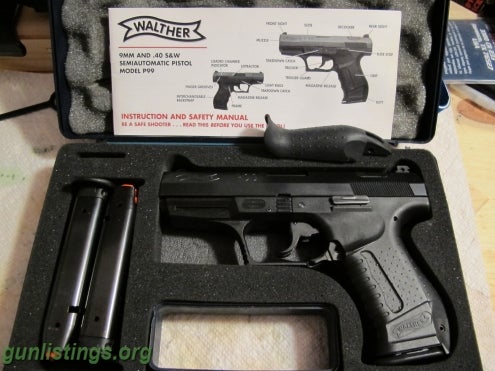 Pistols Walther P99 40 Cal