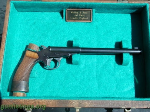 Pistols WEBLEY & SCOTT ANTIQUE 410 PISTOL