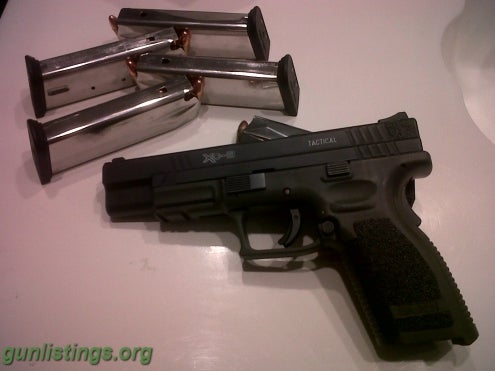 Pistols XD 9mm Tactical Competition Pistol