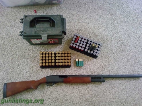 Shotguns .12g Winchester 870 Express Magnum + 106 Shells