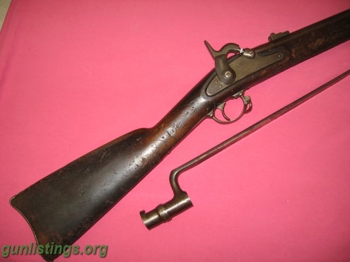 Rifles 1863 Springfield Civil War Rifle