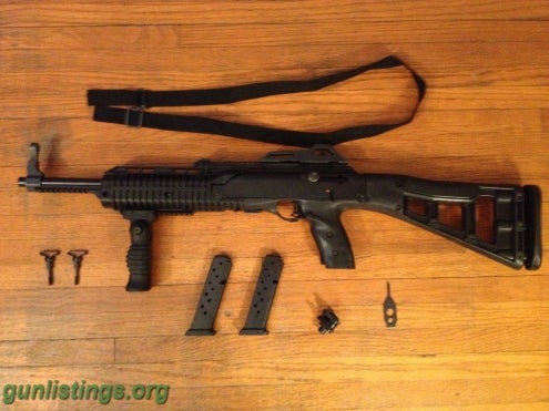 Rifles 2011 Hi-Point 9mm Carbine 995TS W/ Accessories