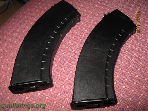 Rifles 2 Polish Polymer Ak 47 Magazines, Super Nice!