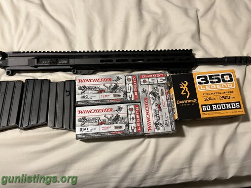 Rifles 350 Legend Ar15 Upper Complete