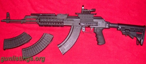 Rifles 4 Sale/trade - Upgraded AK-47 W/ Red Dot, Quads, Etc