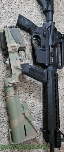 Rifles 6.8 SPC Ar-15 With Extra Lower