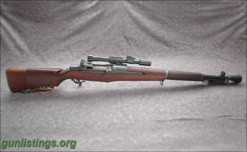 Rifles Springfield M1 Garand Sniper .30-06