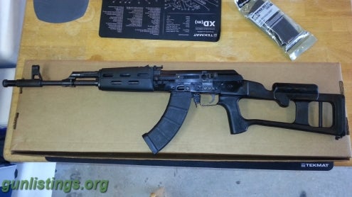 Rifles AK47 7.62x39 With Dragunov Stock & Scope/Mount