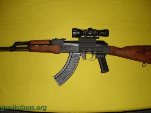 Rifles AK-47 Wasr-10 W/scope
