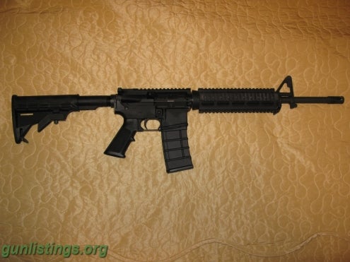 AR15 - Armalite M15 .223 - Quad Rail -Like New -REDUCED in springfield ...