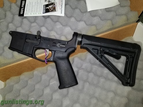 AR lowers, assembled; 5.56, .308, 9mm in detroit metro, Michigan gun ...