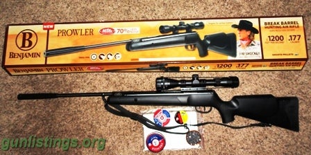 Rifles Benjamin Prowler Nitro Piston Air Rifle, .177 1200fps