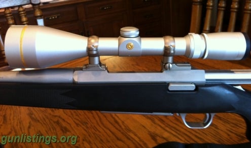 Rifles Browning 7mm Rem Mag Stainless Stalker W/ Leupold Scope