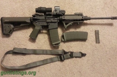 Rifles Bushmaster Carbon 15 With Extras