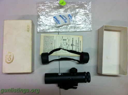 Rifles Colt 4x Scope $350.00