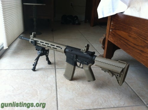 Rifles Custom AR-15 With Bipod