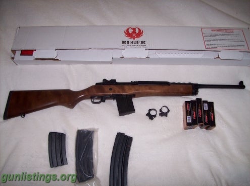 For Sale: Ruger Mini 14 Ranch Rifle 582 series New with in columbus ...