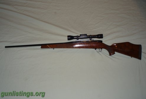 Rifles German Weatherby 300 Magnum With Weatherby Scope