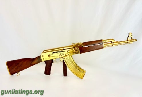 Rifles Gold AK-47 Zastava ZPAP M70 UNFIRED