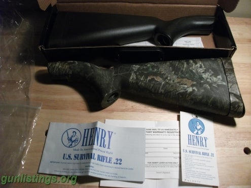 Rifles HENRY ARMS-AR-7 SURVIVAL RIFLE-22LR-2 STOCKS-NEW IN BOX