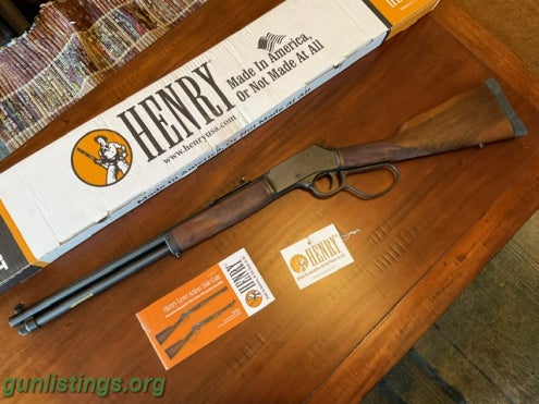 Rifles HENRY LARGE LOOP SIDE GATE .45 COLT â€¦NIB