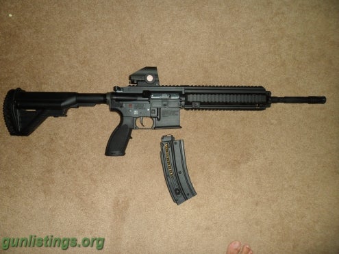 Rifles HK 416 D145RS AR15 .22LR