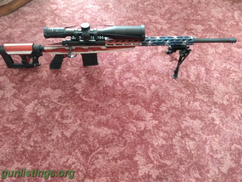 Rifles Howa M1500 6.5 Creedmoor American Flag Rifle