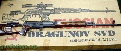 Rifles KBI Russian Dragunov