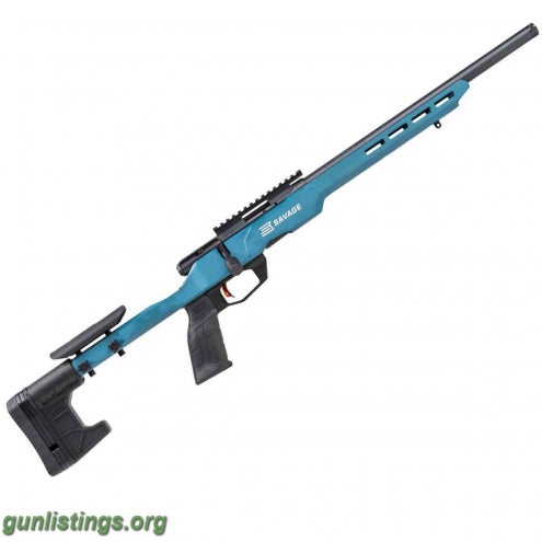 Rifles New Price!. Savage B22 Precision Blue Titanium