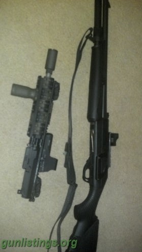 Rifles Noveske/Vltor SBR, Pistol Upper, Benelli