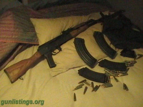 Rifles Romanian AK 47, WASR 10 With Bayonet