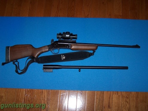 Rifles Rossi Youth .223 Rifle/20 Ga. Shotgun Combo W/Red Dot