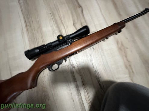 Rifles Ruger 10/22 With Nikon Prostaff Scope