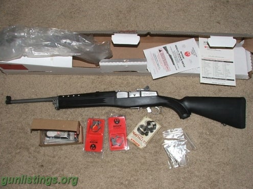 Rifles Ruger Mini 14 Stainless Ranch Rifle