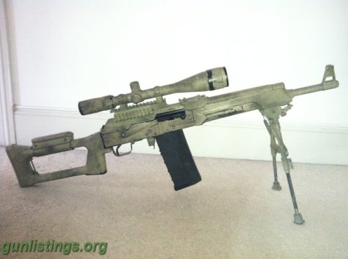 Rifles Saiga 308 Russian Sniper Rifle