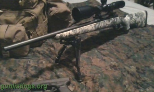 Rifles Savage Model 10PC .308, Scope, Bipod &Match Ammo