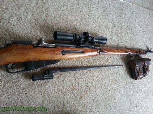 Rifles Scoped Mosin Nagant