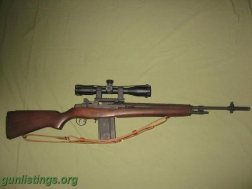 Rifles Springfield Armory M1A, National Match With Scope