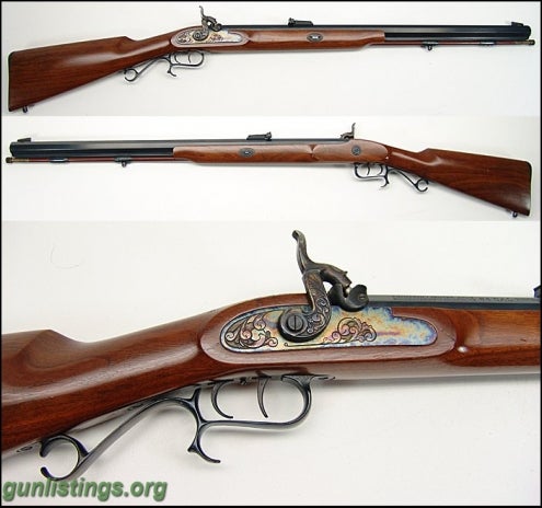 Rifles Thompson Center Hawkens Flintlock .54 Cal Muzzleloader