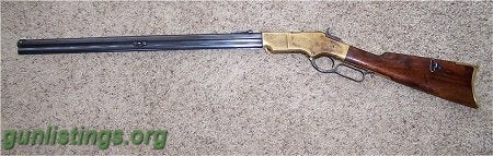 Rifles Uberti 1860 Henry Rifle Engraved